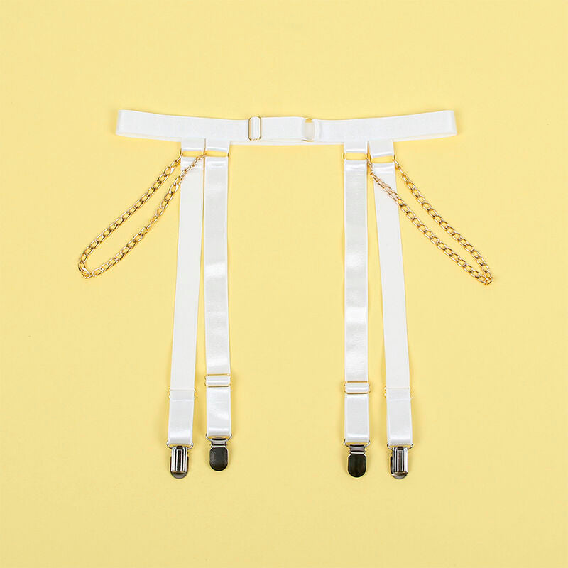 SUBBLIME - 954291 BODY CON CADENAS + LIGUEROS BLANCO L/XL SUBBLIME BODIES