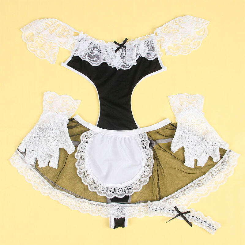 SUBBLIME - 954307 DISFRAZ DE CRIADA SEXY NEGRO/BLANCO S/M SUBBLIME COSTUMES