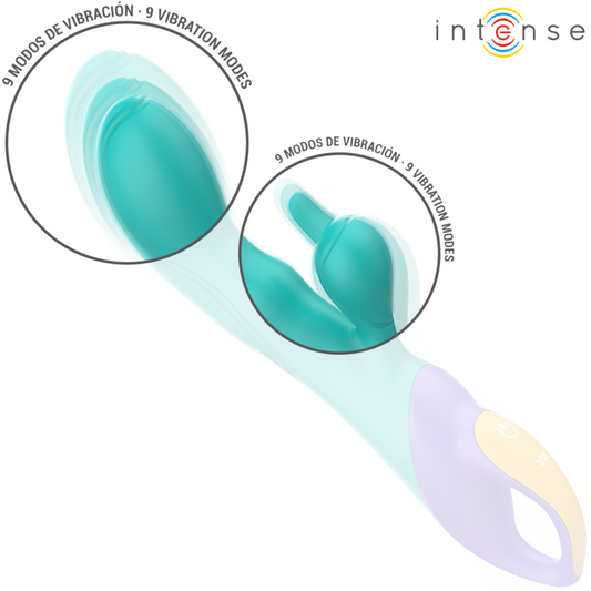 INTENSE - FRED VIBRADOR RABBIT AZUL INTENSE FUN