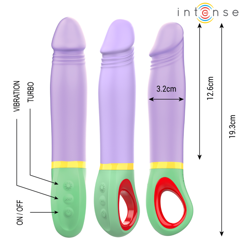 INTENSE - VELMA VIBRADOR CLÁSICO MORADO INTENSE FUN