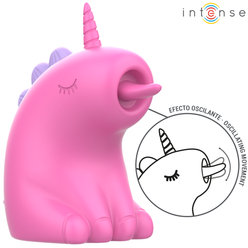 INTENSE - PINKIE ESTIMULADOR UNICORNIO FUCSIA INTENSE FUN