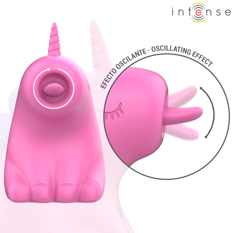 INTENSE - PINKIE ESTIMULADOR UNICORNIO FUCSIA INTENSE FUN