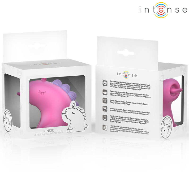 INTENSE - PINKIE ESTIMULADOR UNICORNIO FUCSIA INTENSE FUN