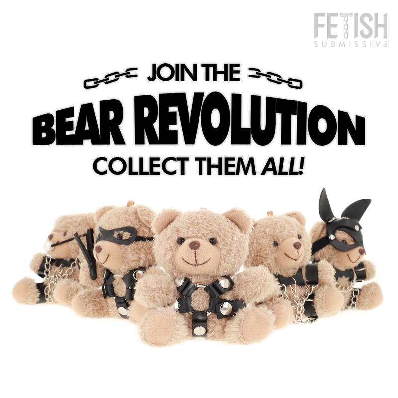FETISH SUBMISSIVE - BONGO OSITO PELUCHE BDSM MODELO 4 FETISH SUBMISSIVE REBEL TOYS