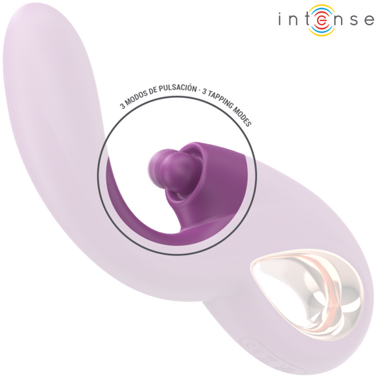 INTENSE - LALI VIBRADOR PUNTO G MULTIFUNCIÓN ESTIMULACIÓN & EMPUJE & VIBRACIÓN MORADO INTENSE FUN