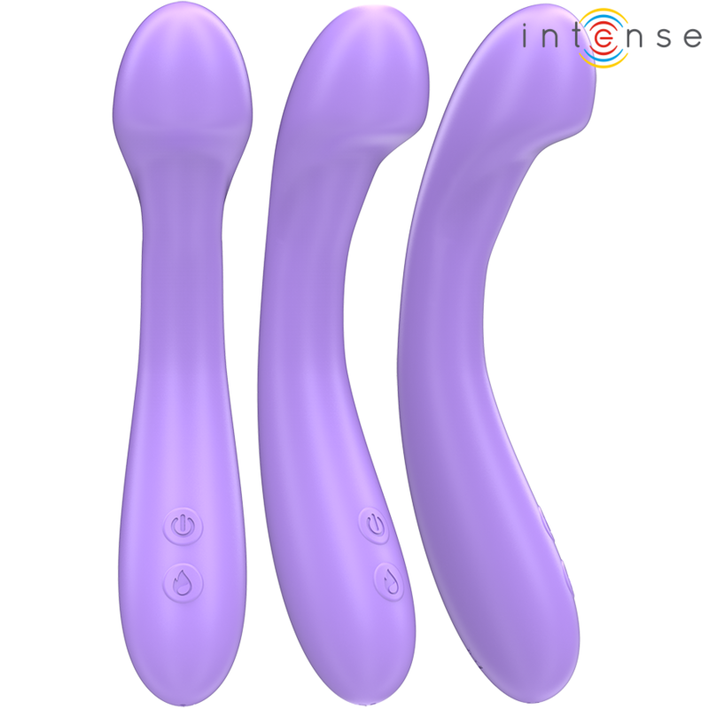 INTENSE - BECKY VIBRADOR 19 CM CALENTABLE 7 VIBRACIONES MORADO INTENSE FUN