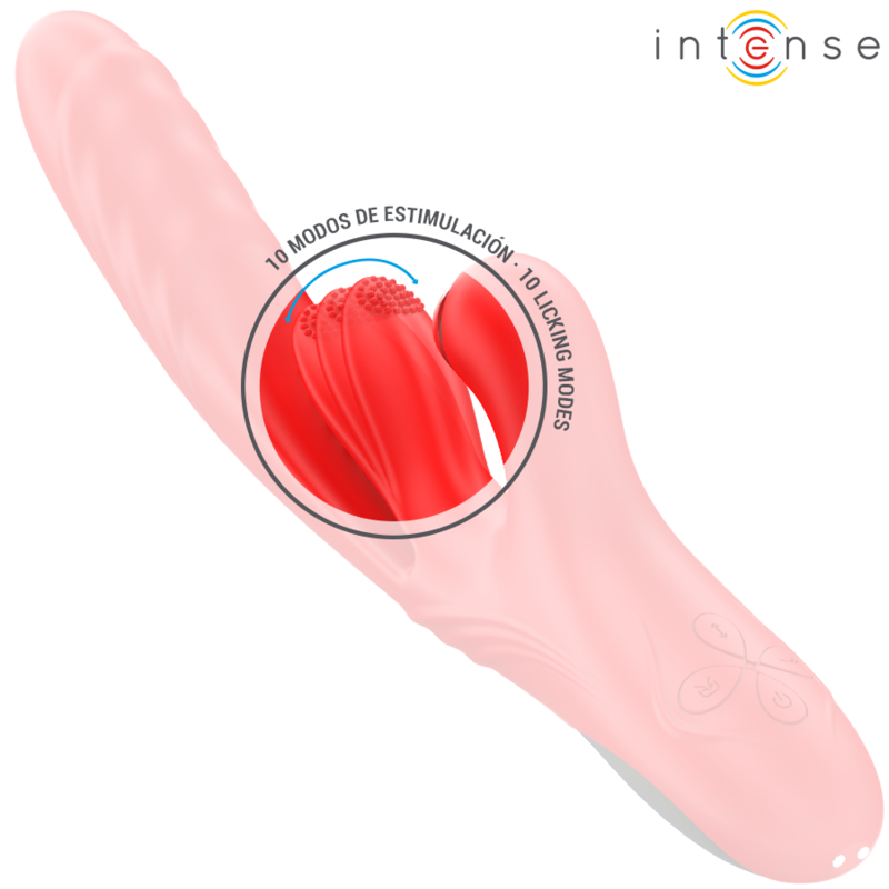 INTENSE - KAROL VIBRADOR MULTIFUNCIÓN EMPUJE & ESTIMULACIÓN & SUCCIÓN ROJO INTENSE FUN