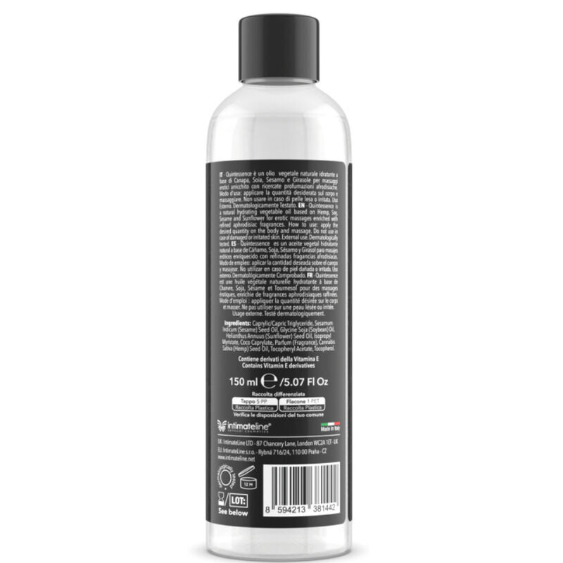 INTIMATELINE LUXURIA - ACEITE DE MASAJES NUBE DE AZÚCAR 150 ML INTIMATELINE