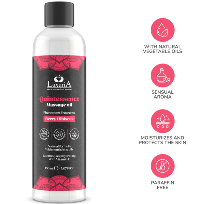 INTIMATELINE LUXURIA - ACEITE DE MASAJES BAYA 150 ML INTIMATELINE