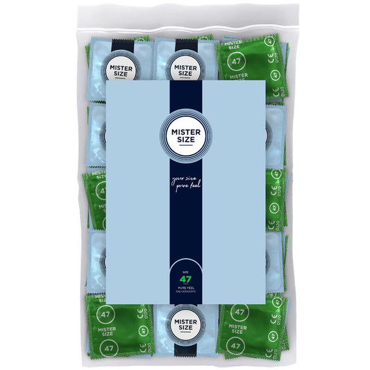 MISTER SIZE - PRESERVATIVOS TALLA XS 47 MM (100 UNIDADES) MISTER SIZE