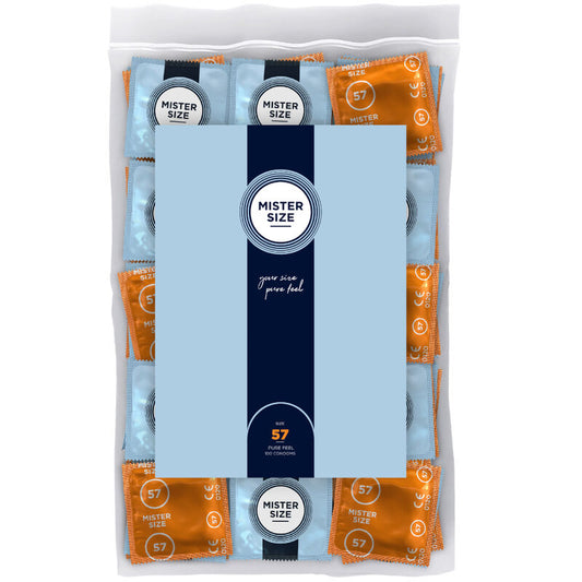 MISTER SIZE - PRESERVATIVOS TALLA L 57 MM (100 UNIDADES) MISTER SIZE