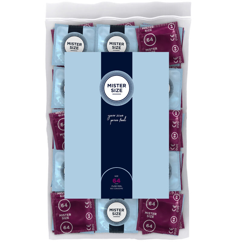 MISTER SIZE - PRESERVATIVOS TALLA XXL 64 MM (100 UNIDADES) MISTER SIZE