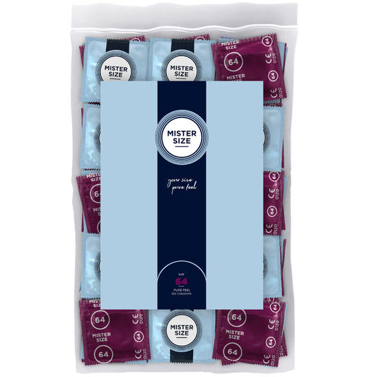 MISTER SIZE - PRESERVATIVOS TALLA XXL 64 MM (100 UNIDADES) MISTER SIZE