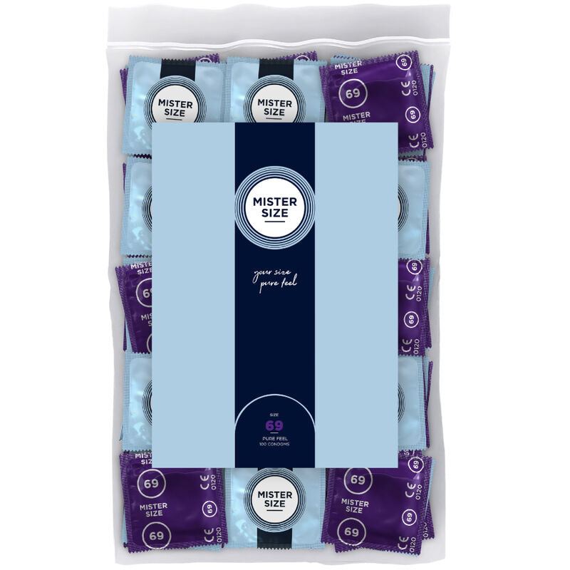 MISTER SIZE - PRESERVATIVOS TALLA XXXL 69 MM (100 UNIDADES) MISTER SIZE