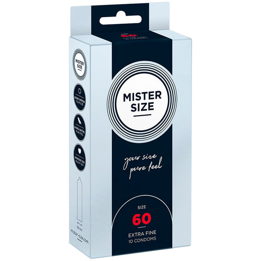 MISTER SIZE - PRESERVATIVOS TALLA XL 60 MM (10 UNIDADES) MISTER SIZE