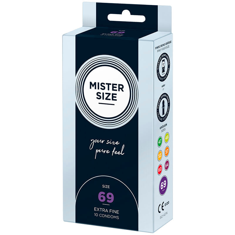 MISTER SIZE - PRESERVATIVOS TALLA XXXL 69 MM (10 UNIDADES) MISTER SIZE