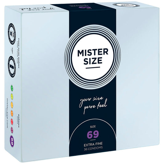 MISTER SIZE - PRESERVATIVOS TALLA XXXL 69 MM (36 UNIDADES) MISTER SIZE