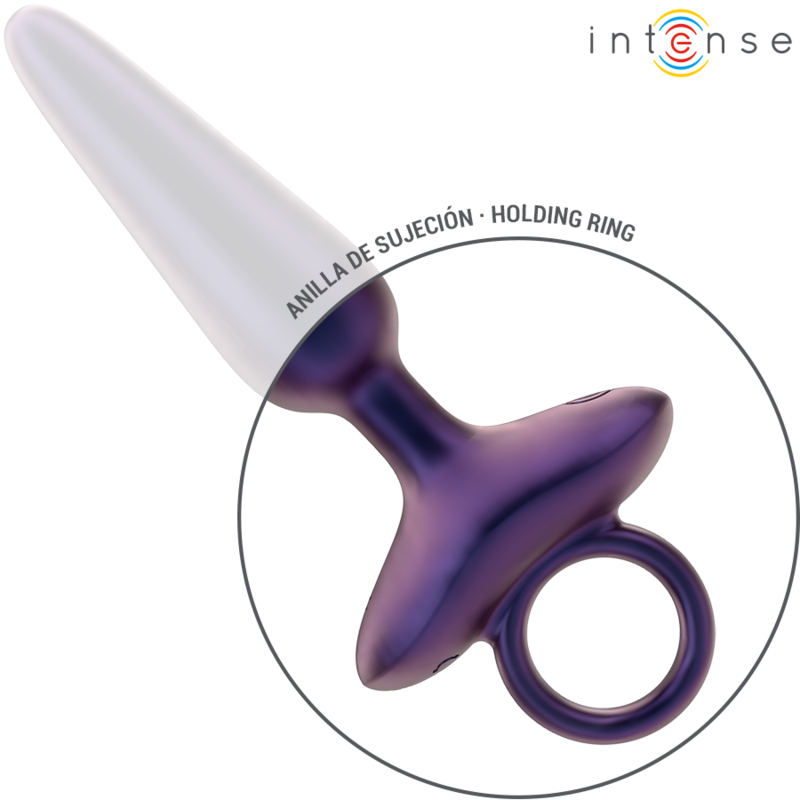 INTENSE - MARLON PLUG ANAL VIBRADOR MODELO 4 CONTROL REMOTO INTENSE ANAL TOYS