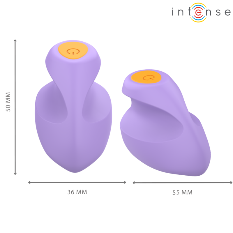 INTENSE - ÚRSULA ESTIMULADOR 10 VIBRACIONES MORADO INTENSE FUN