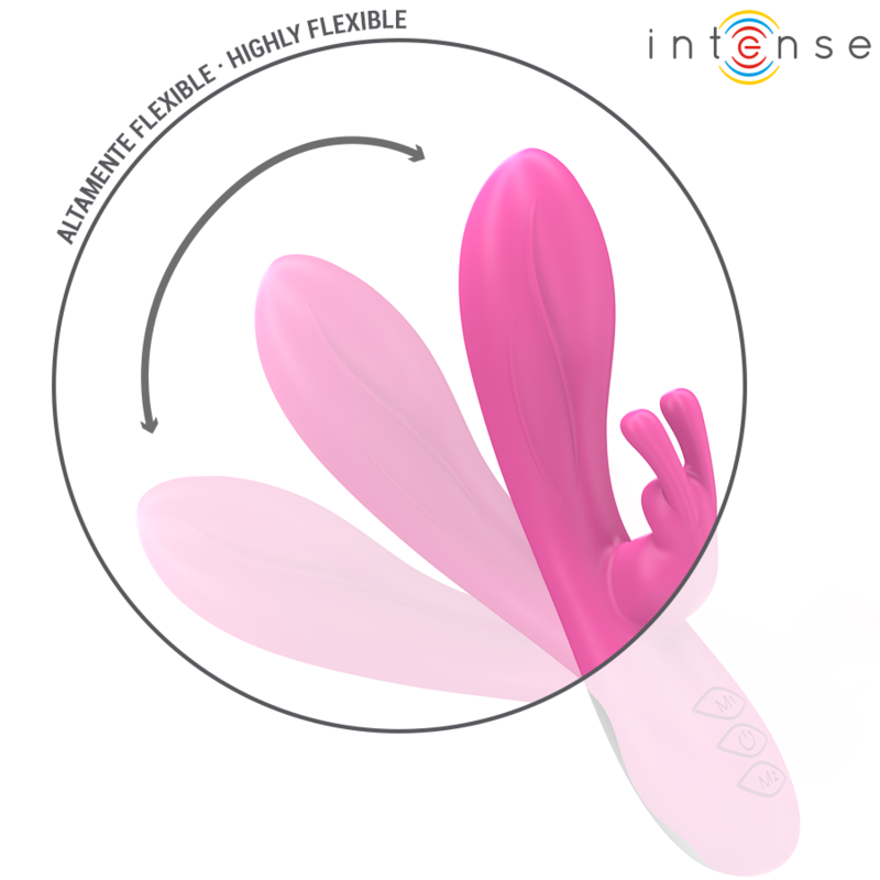 INTENSE - RANDALL VIBRADOR RABBIT 10 VIBRACIONES ROSA INTENSE FUN