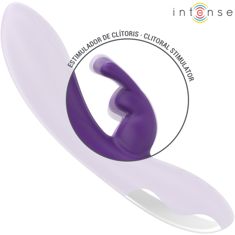 INTENSE - RANDALL VIBRADOR RABBIT 10 VIBRACIONES MORADO INTENSE FUN