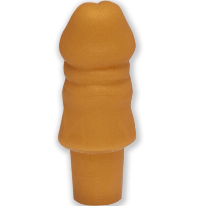 DIABLO PICANTE - TAPÓN FORMA PENE DORADO DIABLO PICANTE
