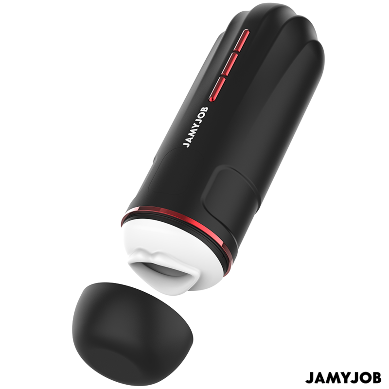 JAMYJOB - MEGABITE MASTURBADOR BOCA AUTOMÁTICO 5 MODOS SUCCIÓN Y VIBRACIÓN JAMYJOB