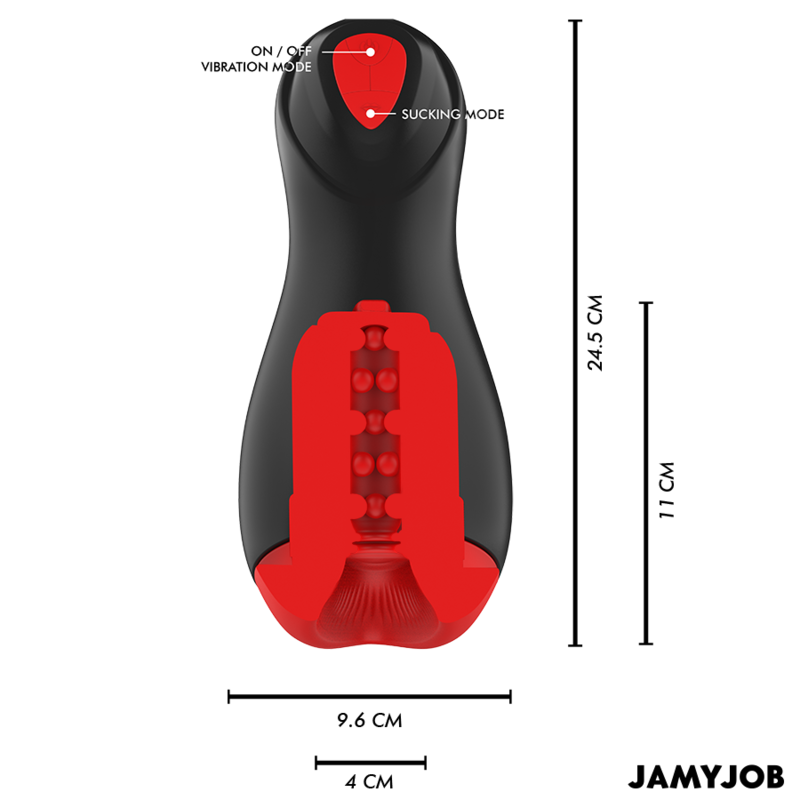 JAMYJOB - CORE-X MASTURBADOR AUTOMÁTICO 5 MODOS SUCCIÓN Y VIBRACIÓN JAMYJOB