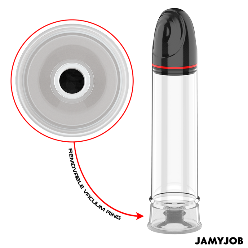 JAMYJOB - XPAND BOMBA AUTOMÁTICA 3 NIVELES DE SUCCIÓN GRIS JAMYJOB