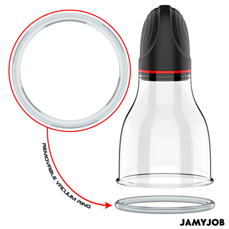 JAMYJOB - XPAND LITE BOMBA AUTOMÁTICA DE TESTÍCULOS 3 NIVELES DE SUCCIÓN GRIS JAMYJOB