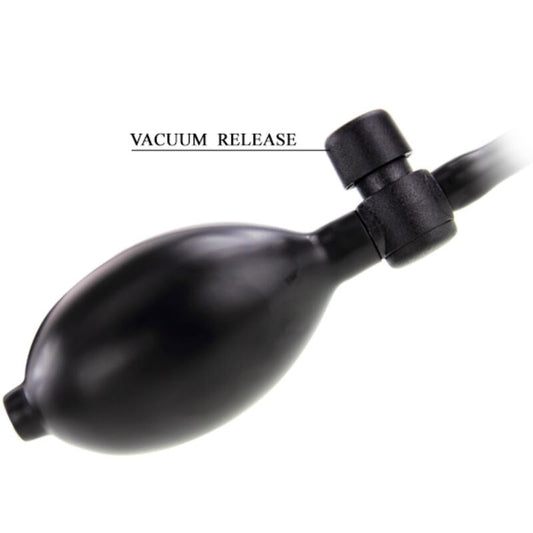 PRETTY LOVE - PLUG ANAL INFLABLE NEGRO PRETTY LOVE
