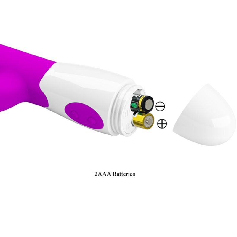 PRETTY LOVE - CENTAUR VIBRADOR RABBIT 30 MODOS DE VIBRACIÓN MORADO PRETTY LOVE