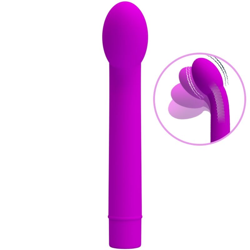 PRETTY LOVE - LOGAN VIBRADOR PUNTO G 10 VIBRACIONES MORADO PRETTY LOVE
