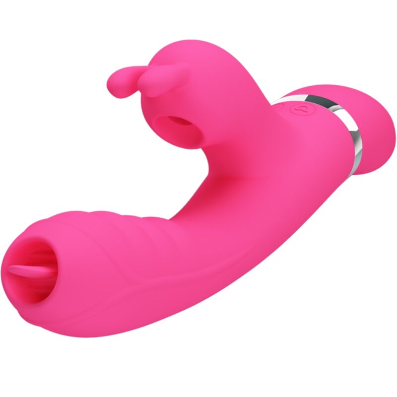 PRETTY LOVE - PHOENIX VIBRADOR RABBIT MULTIFUNCIÓN ROSA PRETTY LOVE