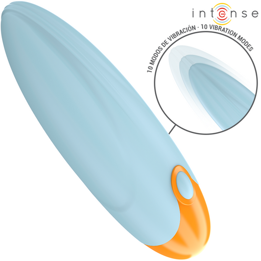 INTENSE - MIKE BALA VIBRADORA 10 VIBRACIONES AZUL CONTROL REMOTO INTENSE FUN
