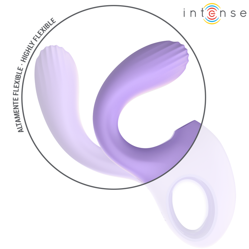 INTENSE - BAXTER VIBRADOR & ESTIMULADOR VIOLETA INTENSE FUN