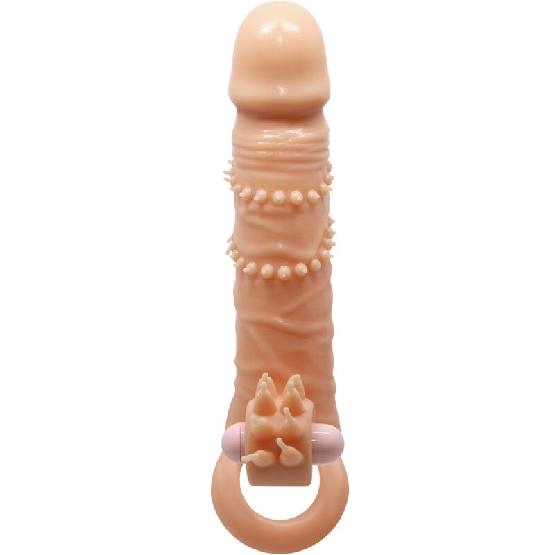 PRETTY LOVE - CONNOR FUNDA PARA PENE + ESTIMULADOR DE CLÍTORIS NATURAL PRETTY LOVE