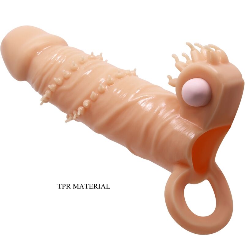 PRETTY LOVE - CONNOR FUNDA PARA PENE + ESTIMULADOR DE CLÍTORIS NATURAL PRETTY LOVE