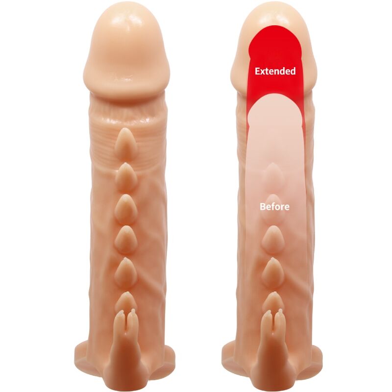 PRETTY LOVE - EMMIT FUNDA PARA PENE + ESTIMULADOR DE CLÍTORIS NATURAL PRETTY LOVE