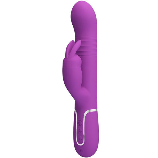 PRETTY LOVE - COALE VIBRADOR RABBIT MULTIFUNCIÓN 4 EN 1 MORADO PRETTY LOVE