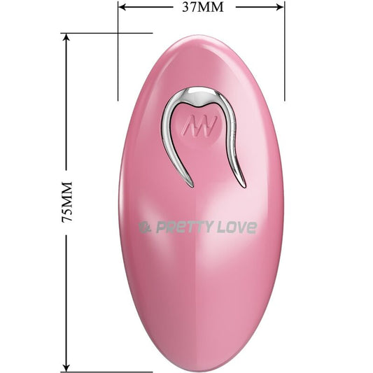 PRETTY LOVE - CAILEY PINZAS PARA PEZONES 10 VIBRACIONES CONTROL REMOTO ROSA PRETTY LOVE