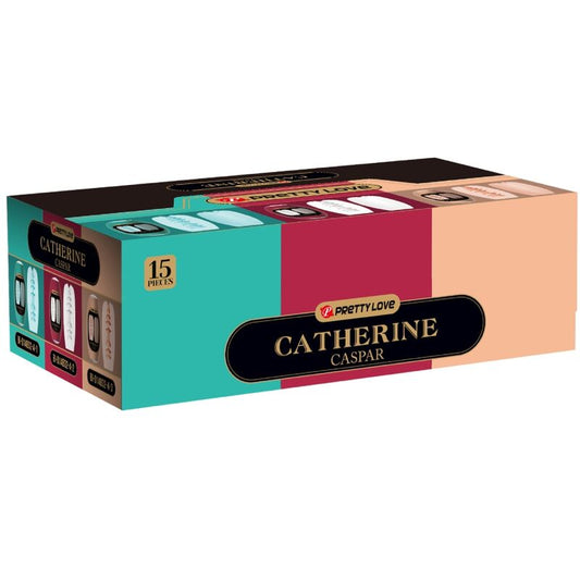 PRETTY LOVE - CASPAR PACK 15 MASTRUBADORES MASCULINOS VARIOS PRETTY LOVE