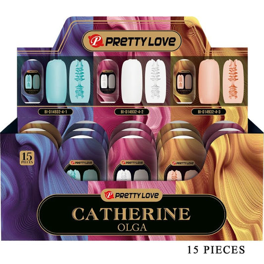 PRETTY LOVE - OLGA PACK 15 MASTRUBADORES MASCULINOS VARIOS PRETTY LOVE
