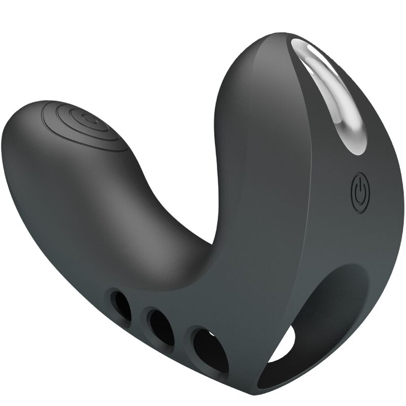 PRETTY LOVE - CAMELIA VIBRADOR DE DEDO 7 VIBRACIONES NEGRO PRETTY LOVE