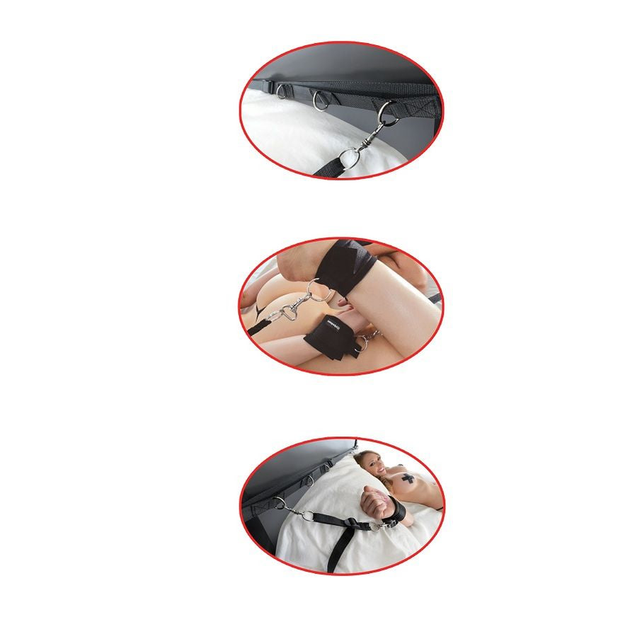 FETISH FANTASY SERIES - KIT ATADURAS PARA LA CAMA 2 FETISH FANTASY SERIES