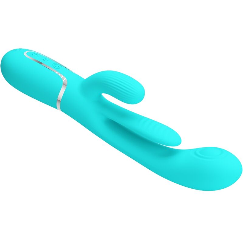 PRETTY LOVE - SHANIA TRIPLE VIBRADOR RABBIT MULTIFUNCIÓN 3 EN 1 PRETTY LOVE