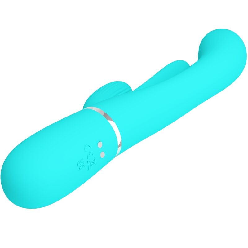 PRETTY LOVE - SHANIA TRIPLE VIBRADOR RABBIT MULTIFUNCIÓN 3 EN 1 PRETTY LOVE