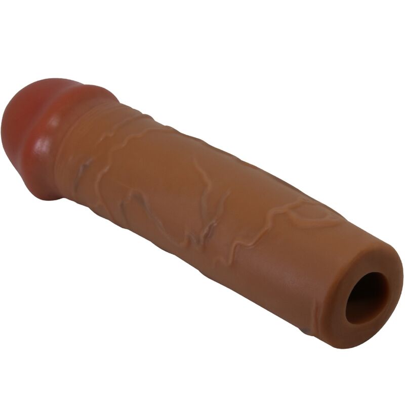PRETTY LOVE - NILE FUNDA PARA PENE CON EXTENSIÓN DE 2.5 CM MULATO PRETTY LOVE