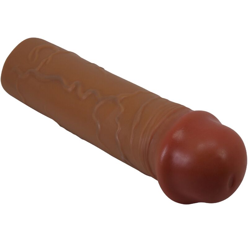 PRETTY LOVE - NILE FUNDA PARA PENE CON EXTENSIÓN DE 2.5 CM MULATO PRETTY LOVE