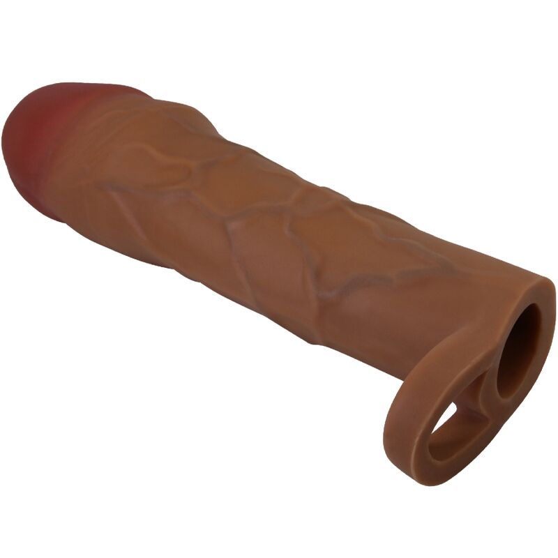PRETTY LOVE - HANI FUNDA PARA PENE CON EXTENSIÓN DE 5 CM MULATO PRETTY LOVE